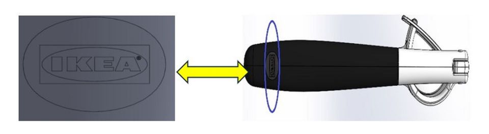 如果顧客仍然無法識別，他們可以退回任何IKEA 365+ VÄRDEFULL 黑色壓蒜器並獲得退款。 