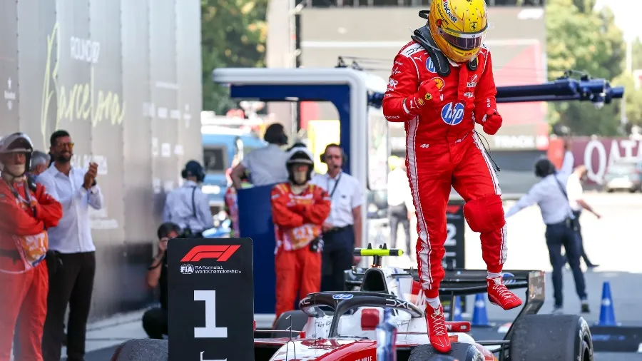 F1巴塞隆拿大獎賽：咸美頓贏法拉利生涯首勝 終結安東尼利五連勝的封面圖片