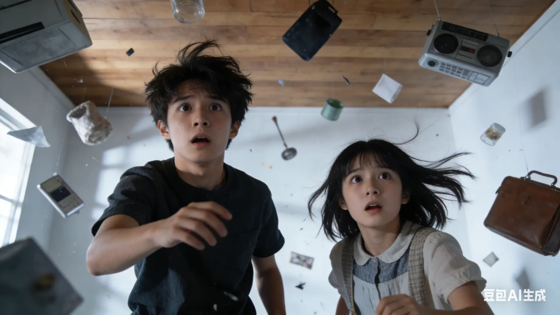 引力消失1秒就夠慘？網傳今年將「失重7秒」滅千萬人真的可信嗎？（示意圖來源：豆包AI）