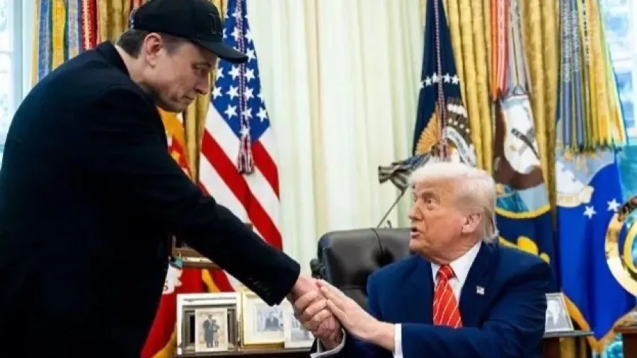 特朗普:我和馬斯克的關係已經結束的封面圖片