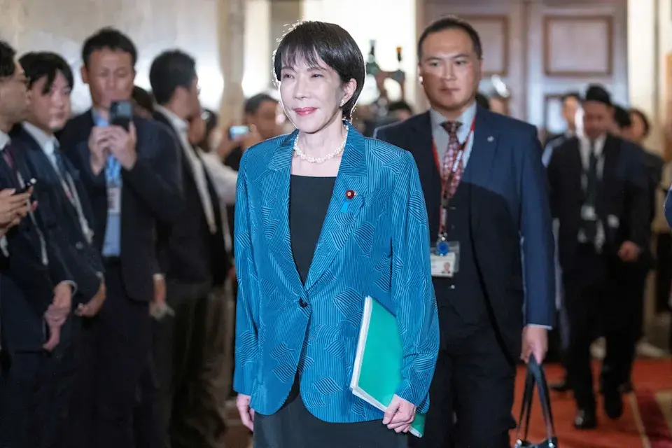 高市早苗當選日本第 104 任首相 (共同社)