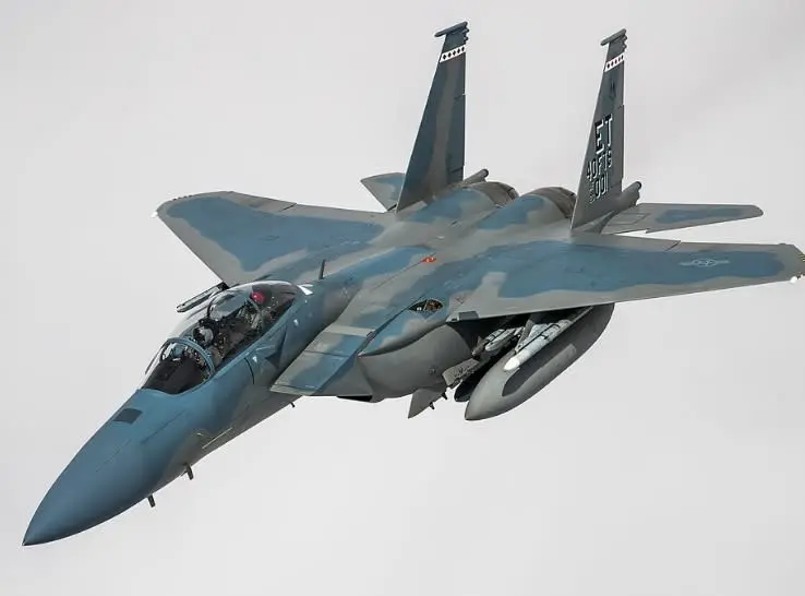美軍F-15系列戰機。(示意圖) 圖 : 翻攝自軍武大V
