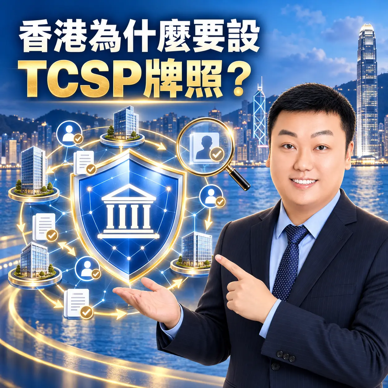 二、為什麼香港要設TCSP牌照？