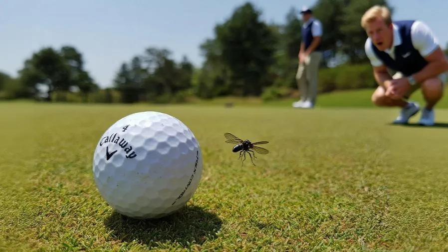 最強助攻!一隻蒼蠅如何讓高爾夫英國選手贏得百萬獎金的封面圖片