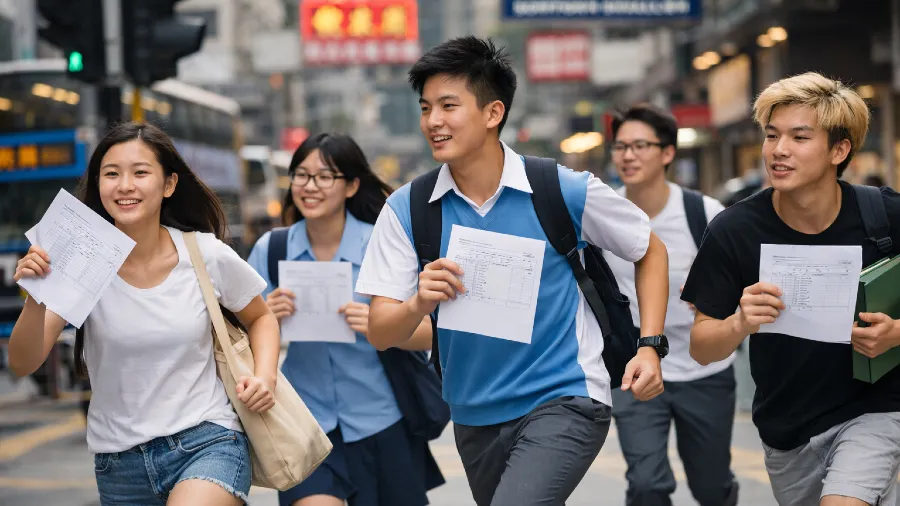 DSE放榜前夕心情與出路的封面圖片