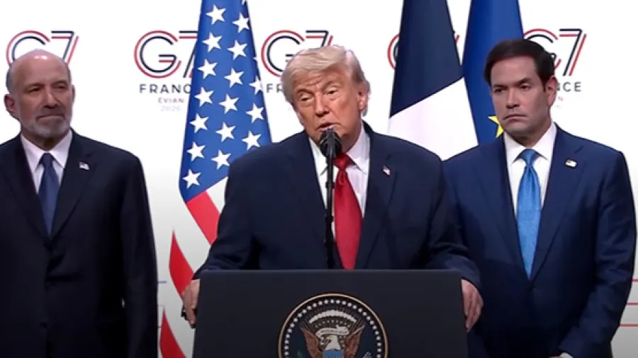 G7 峰會特朗普再度感謝中俄維持「完全中立」 助力美伊簽署諒解備忘錄的封面圖片