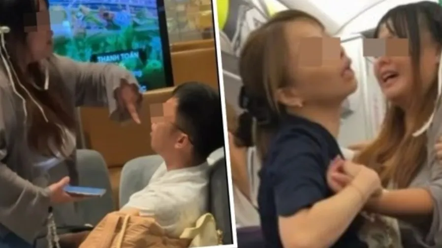 港女峴港機場鬧機艙推跌空姐　怒喊被男友打40拳延誤航班　網民讚機組專業的封面圖片