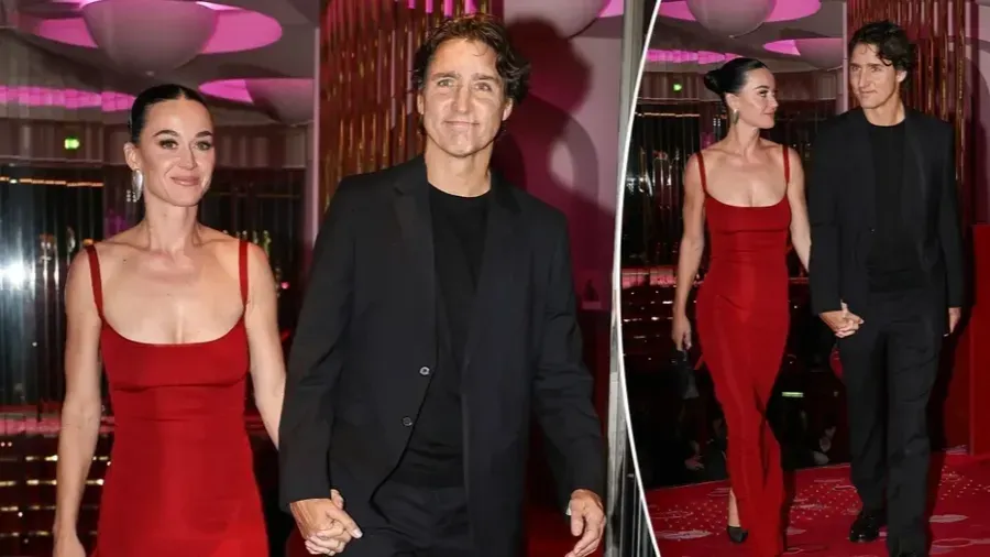 加拿大前總理杜魯多與 Katy Perry 手牽手 巴黎正式公開戀情看瘋馬秀的封面圖片