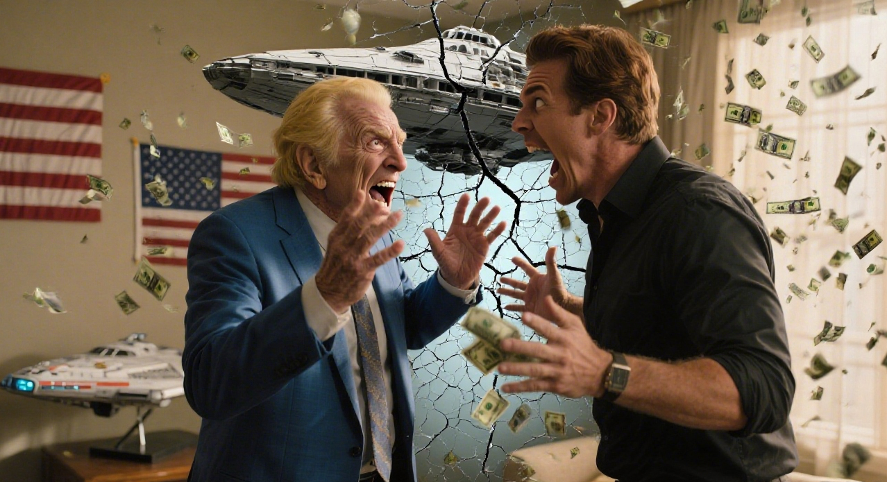 馬斯克竟搞「美國黨」特朗普氣到跳腳？（來源：豆包AI）