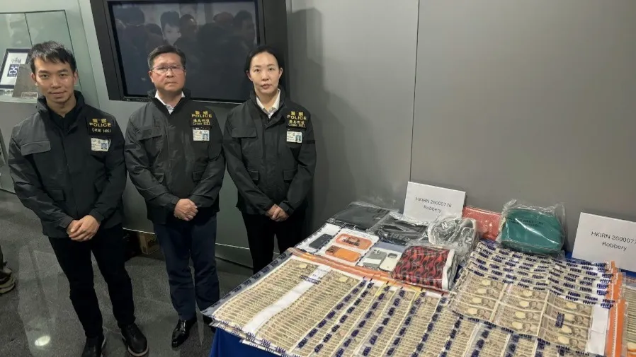 上環 5100 萬日圓劫案 警拘 6 人含日本內鬼起回千萬贓款的封面圖片