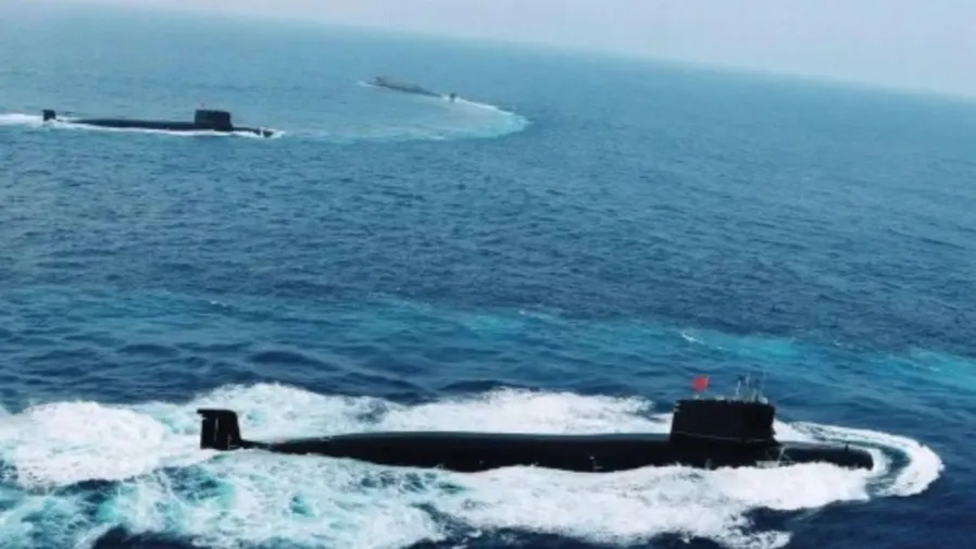 衛星照曝光解放軍新型潛艦真身　捨棄傳統圍殼採用X形舵設計的封面圖片