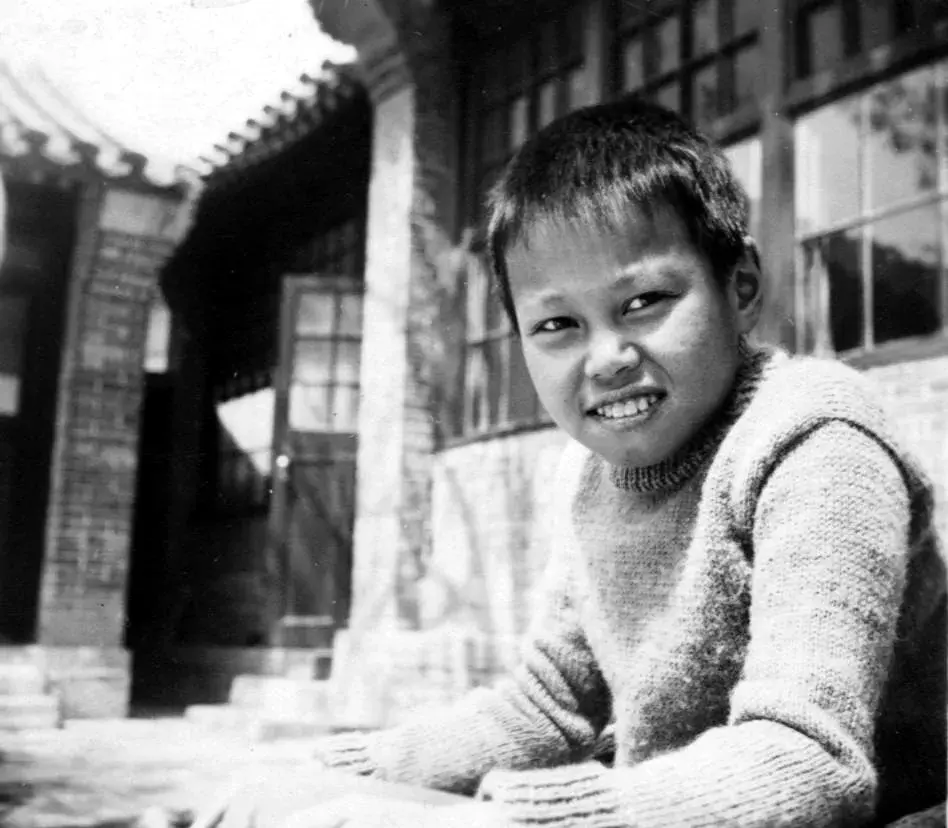 1935年楊振寧於清華園西院11號