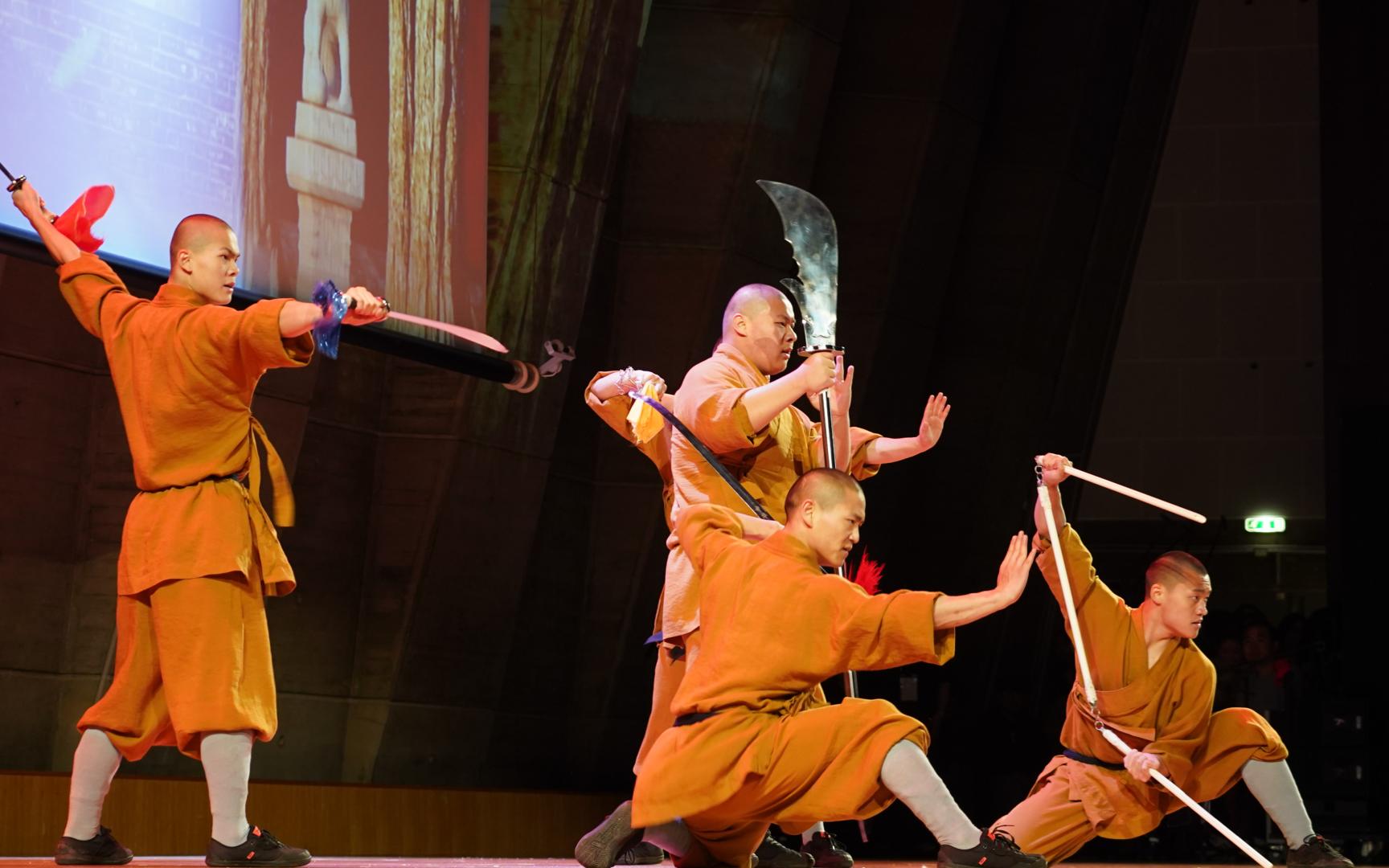 少林寺武僧(新華社)