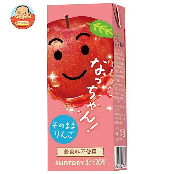 日本三得利（Suntory）「なっちゃん」系列紙盒飲料，更是不少人心中清爽又溫和的飲品選擇。（來源：網絡）