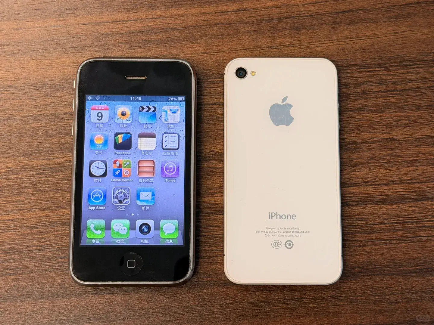 一台發布於2010年的經典手機iPhone 4，在問世15年後突然迎來了自己的「第二春」。（示意圖來源：小紅書網友）
