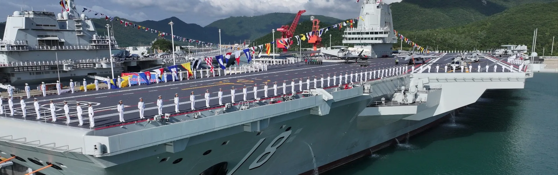人民海軍三航母時代正式開啟 福建艦舷號18電磁彈射技術世界領先 戰備無空窗期